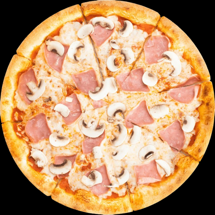 ПИЦЦА ВЕТЧИНА ГРИБЫ