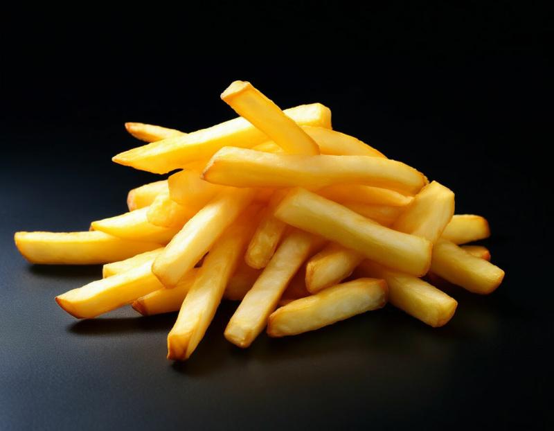 Картофель фри с кетчупом