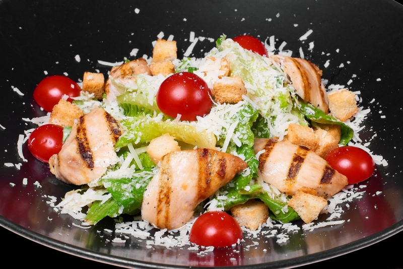 Цезарь с цыпленком